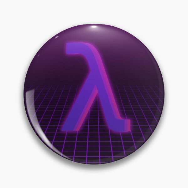 Item preview, Synthwave Lambda designed and sold by arctide.