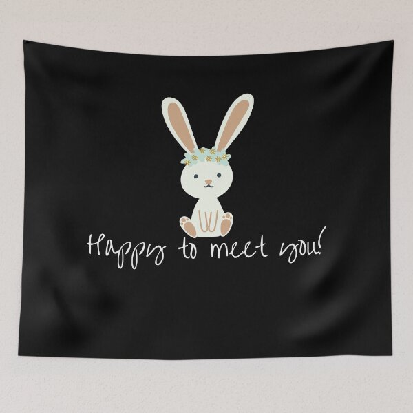 Item preview, Happy  to meet you designed and sold by T2oodle.
