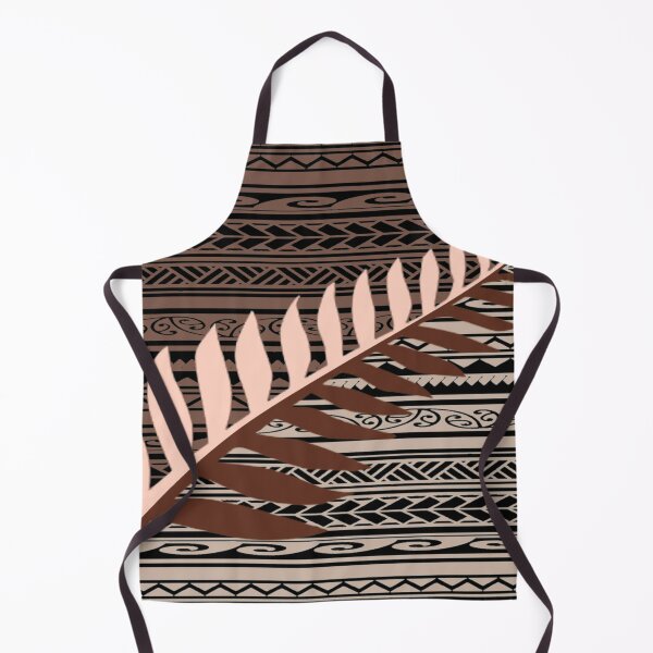Item preview, Silver fern tribal brown designed and sold by attracdionz.
