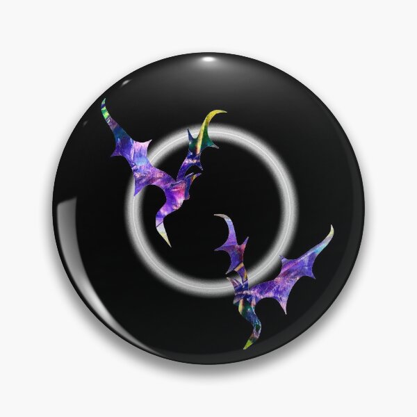 Item preview, Spirit world of magic purple dreams abstract eclipse bats  designed and sold by TitaCris.