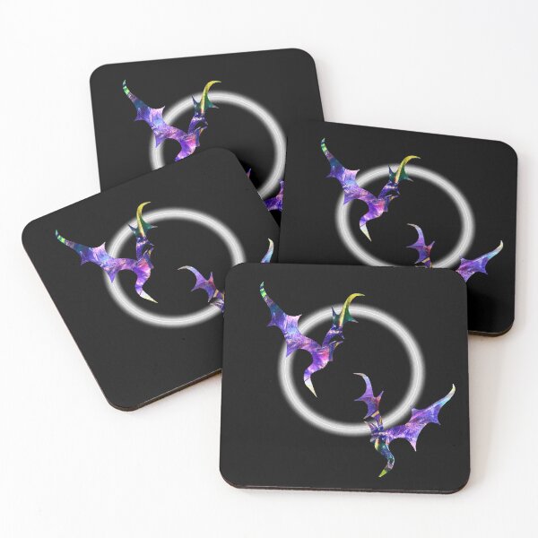 Item preview, Spirit world of magic purple dreams abstract eclipse bats  designed and sold by TitaCris.