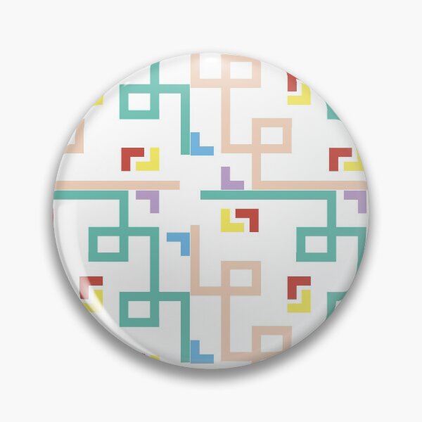 Item preview, Continous Maze Lines Multicolor Deco Set designed and sold by WilliamsGFX.