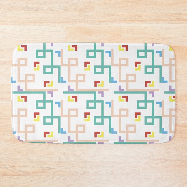 Item preview, Continous Maze Lines Multicolor Deco Set designed and sold by WilliamsGFX.