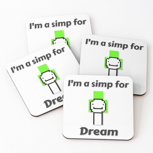 Item preview, Soy un Simp for Dream (base blanca) designed and sold by thecorvidking.