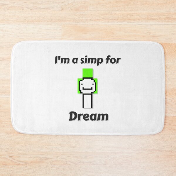 Item preview, I'm a Simp for Dream (White Base) designed and sold by thecorvidking.