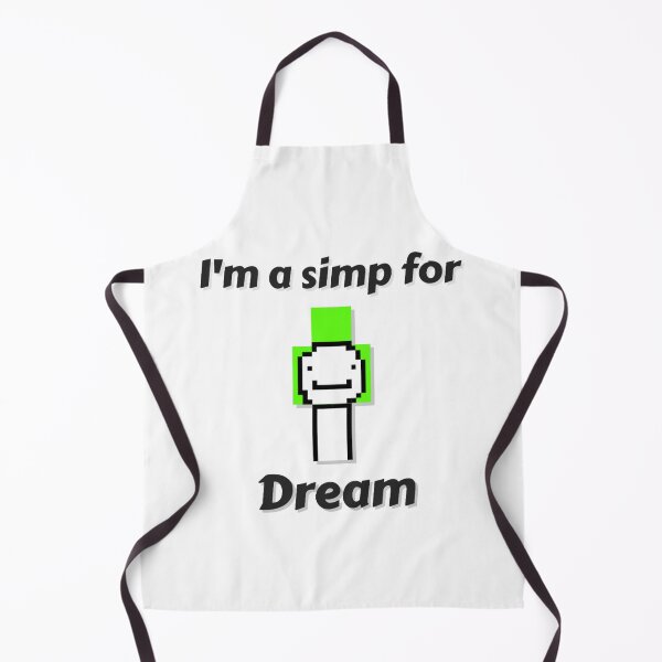 Item preview, I'm a Simp for Dream (White Base) designed and sold by thecorvidking.