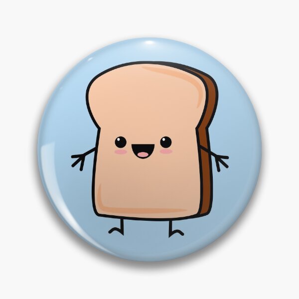 Item preview, Happy Sliced Toast Bread designed and sold by C-Katt.