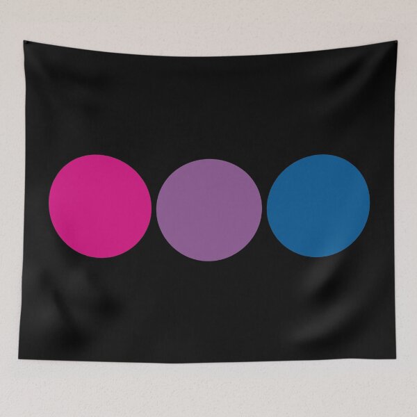 Item preview, Bisexual Pride Circles designed and sold by iscaStudioArt.