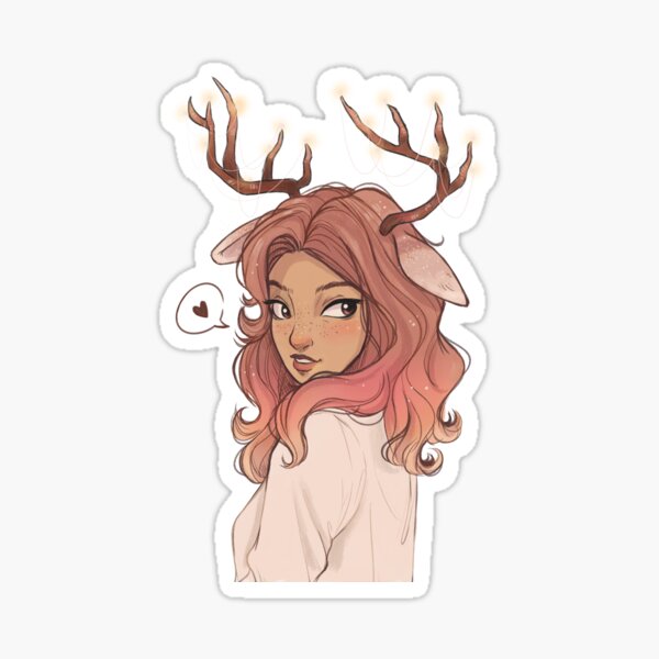 Deer Sticker