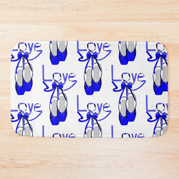 Item preview, ballet pointe shoes blue colors designed and sold by bluehatgraphics.
