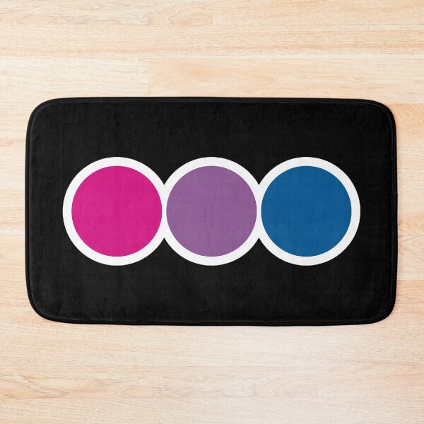 Item preview, Bisexual Pride Graphic Circles designed and sold by iscaStudioArt.