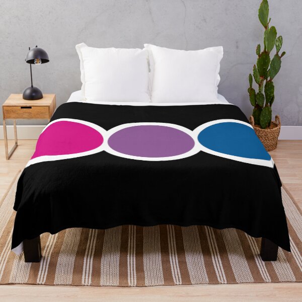 Item preview, Bisexual Pride Graphic Circles designed and sold by iscaStudioArt.