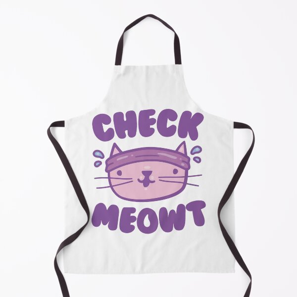 Item preview, Check meowt Purple designed and sold by kiraseller04.