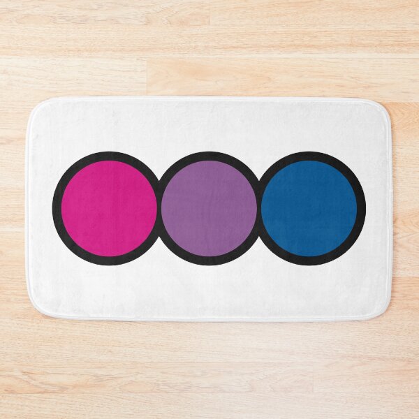 Item preview, Bisexual Pride Circles Graphic designed and sold by iscaStudioArt.