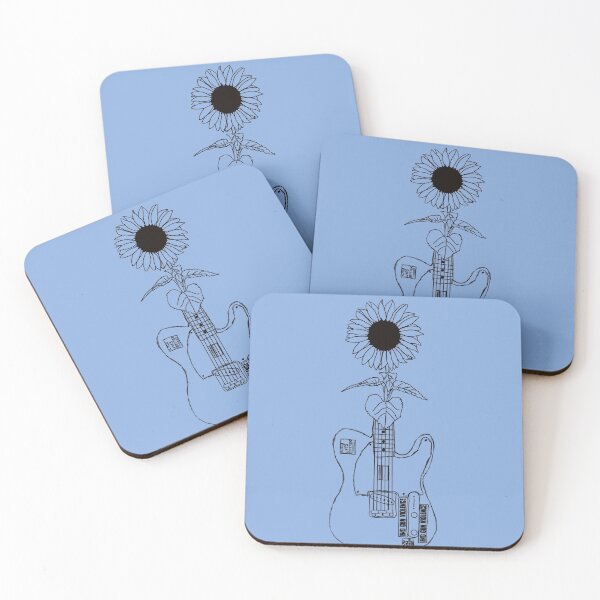 Item preview, Sunflower Guitar- Light Blue designed and sold by Weston Ortiz.