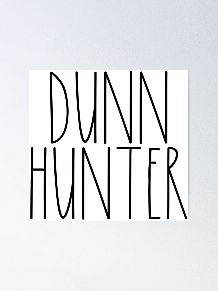 "Dunn Hunter Rae Dunn Inspired Farmhouse " Poster by FineElephant Redbubble