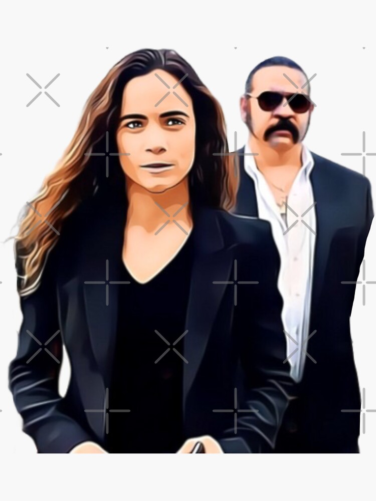 Pegatina «Teresa Mendoza & Pote Reina