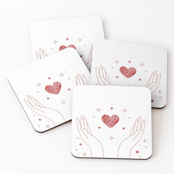 Item preview, Heart between hands designed and sold by T2oodle.