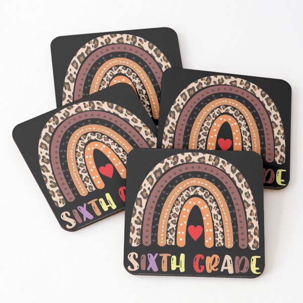 Item preview, Leopard Rainbow Sixth Grade Teacher First Day Of School designed and sold by Tatus Brinal.