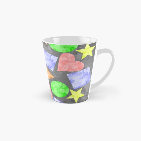 Watercolor Shapes Tall Mug