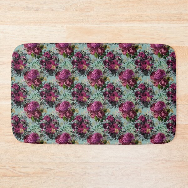 Item preview, Vintage flowers and golden bees designed and sold by Dreamflight.
