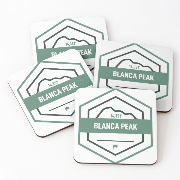 Item preview, 14er Summit Badge - Blanca Peak designed and sold by lexjincoelho.