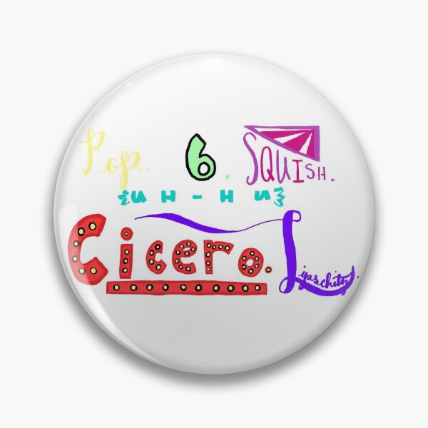 Item preview, Pop, Six, Squish, Uh-hu, Cicero, Lipschitz  designed and sold by AddyCats.