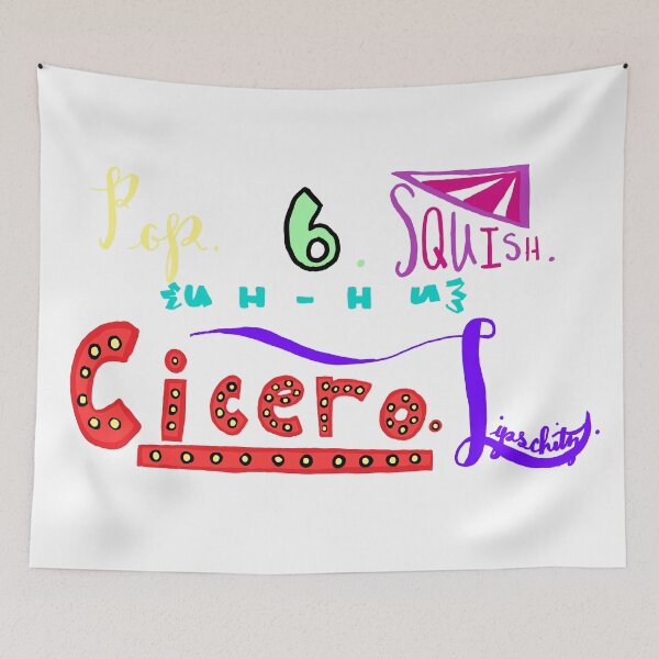 Item preview, Pop, Six, Squish, Uh-hu, Cicero, Lipschitz designed and sold by AddyCats.