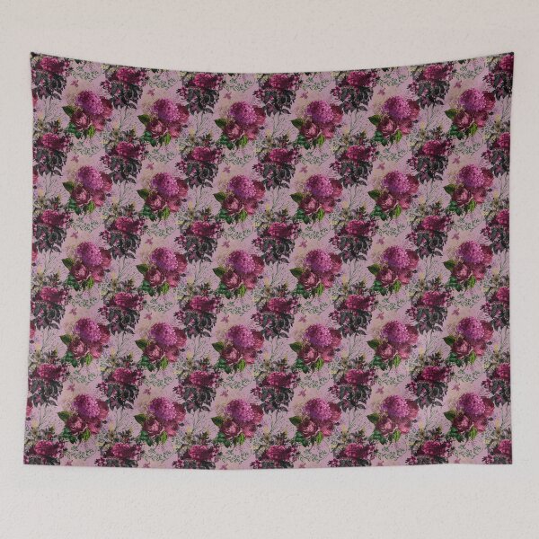 Item preview, Vintage flowers and  bees designed and sold by Dreamflight.