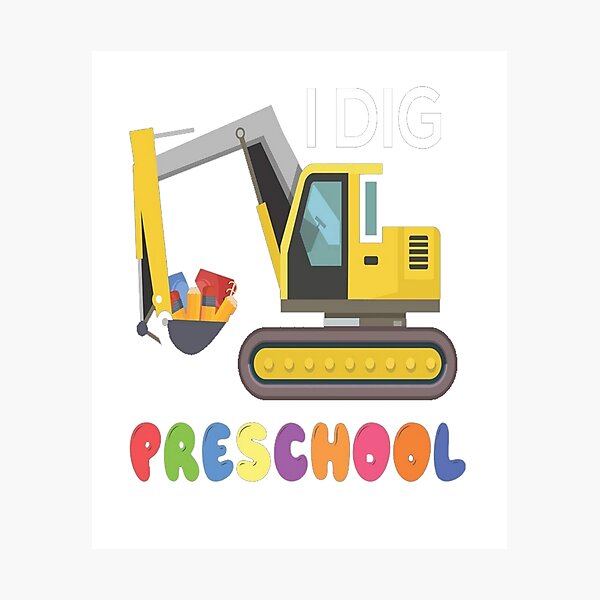 Item preview,  i dig preschool  designed and sold by SRedha.