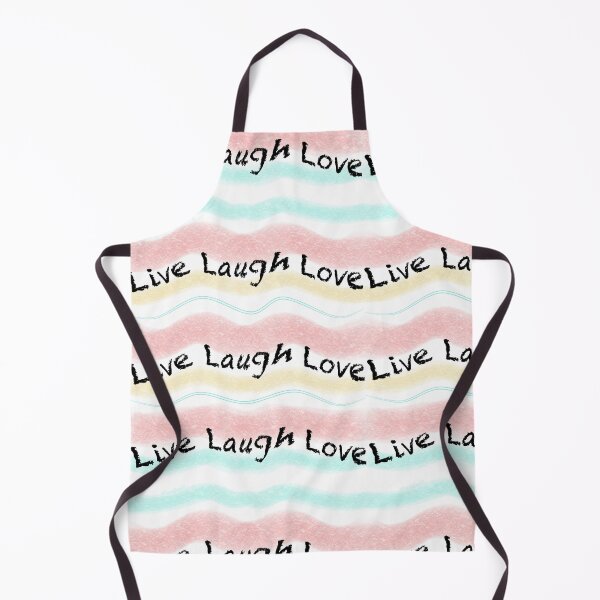 Item preview, Live, Laugh, Love qoute (black lettering) designed and sold by Dayna Laudensack.