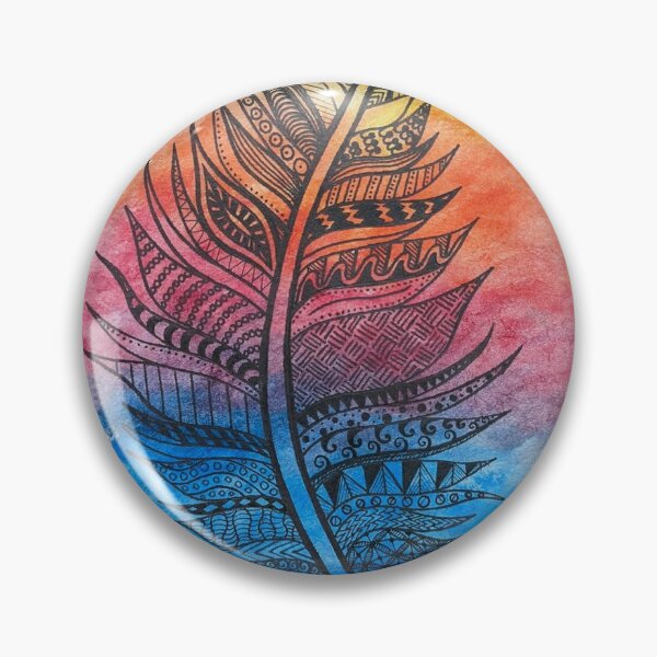 Item preview, Warm Color Feather Design designed and sold by SouranStudios.