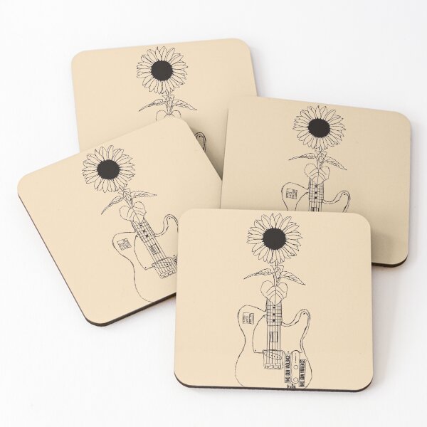 Item preview, Sunflower Guitar- Cream designed and sold by Weston Ortiz.