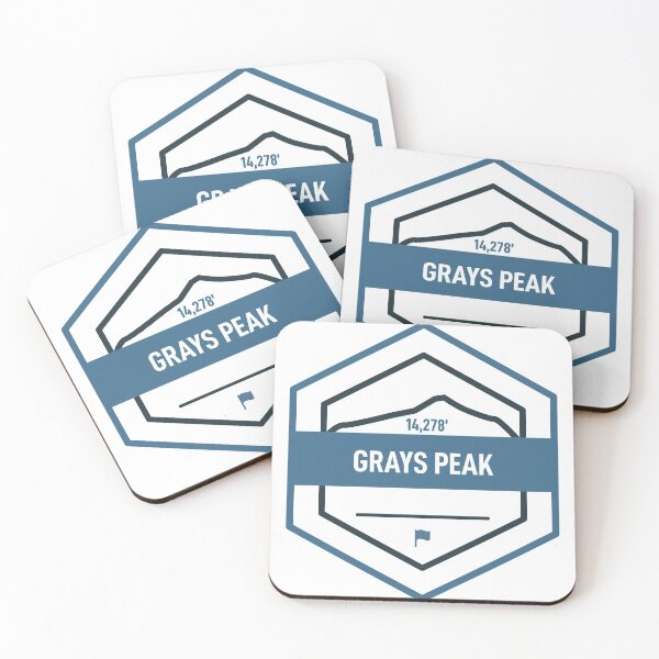 Item preview, 14er Summit Badge - Grays Peak designed and sold by lexjincoelho.