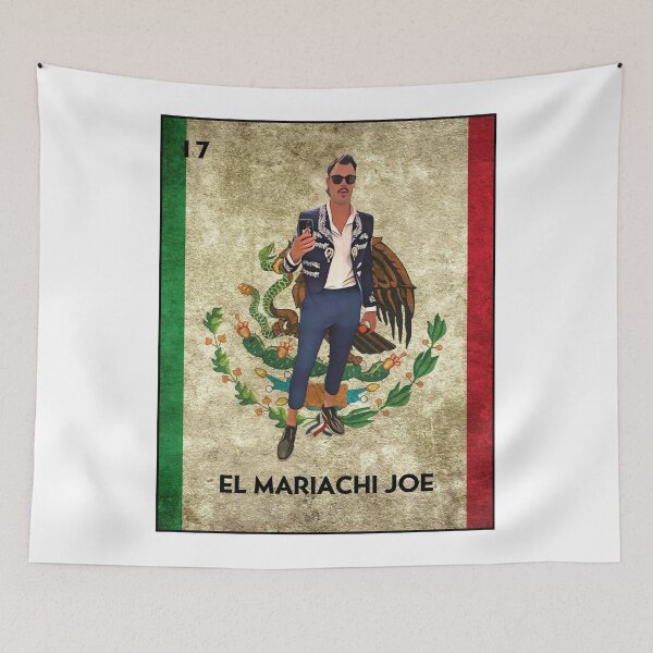 Item preview, Joe Kelly Mexican Loteria: El Mariachi Joe. Funny Spanish. Los Angeles. Joe Kelly Fight Club designed and sold by Janelle Soto.
