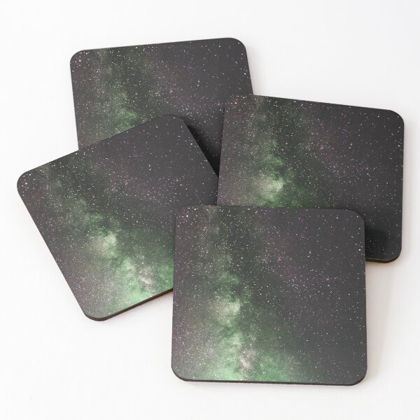 Item preview, Milky Way Starry Night - Green designed and sold by NexusArts.