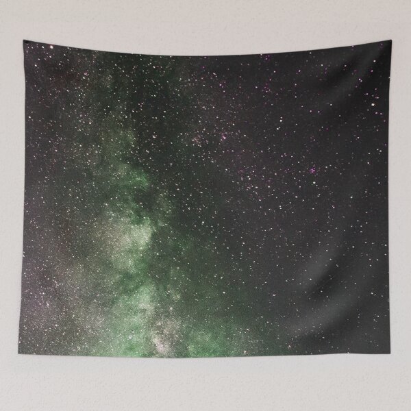 Item preview, Milky Way Starry Night - Green designed and sold by NexusArts.