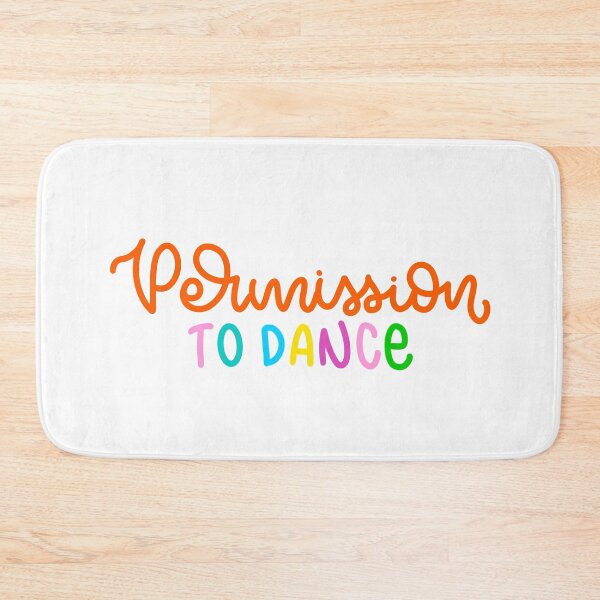 Item preview, Permission to Dance (BTS lyrics) designed and sold by box-of-colors.
