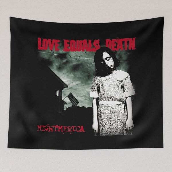 Item preview, Love Equals Death Nightmerica designed and sold by schwabsed.