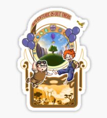 Up Nouveau Sticker