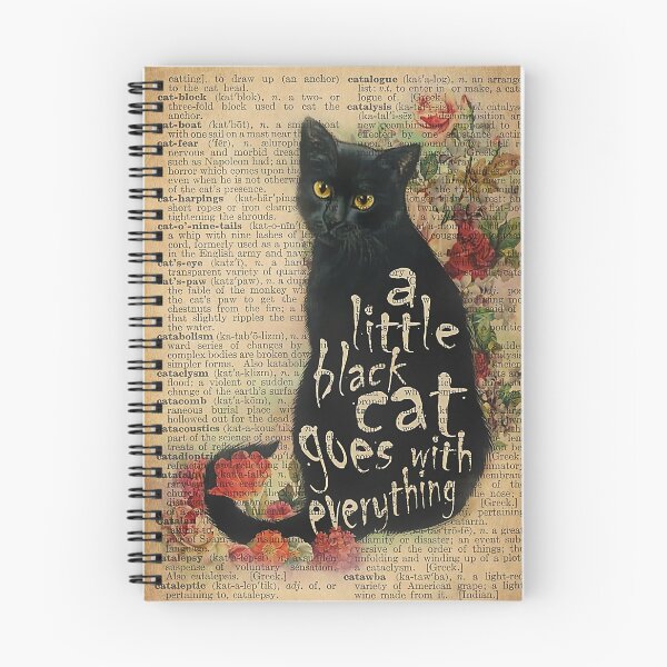 Item preview, Little Black Cat designed and sold by Doris Abney.