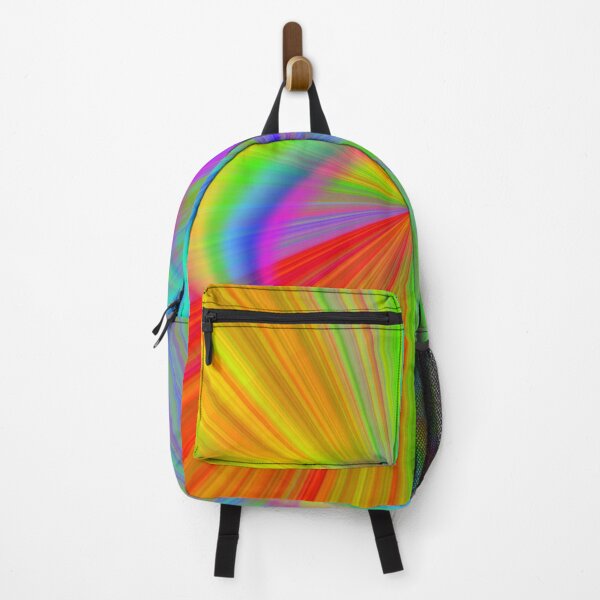 Item preview,  Abstract Multicolor Rainbow Spiral Pattern -  Rainbow Abstract Pattern - Orange, Blue, Red, Purple  Wavy Strokes designed and sold by silviaol.