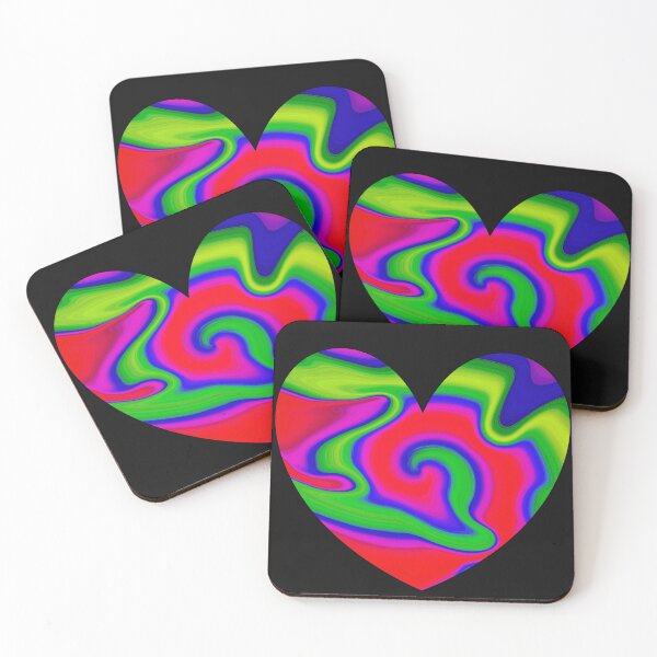 Item preview, Rainbow Swirl Heart designed and sold by rainestore.