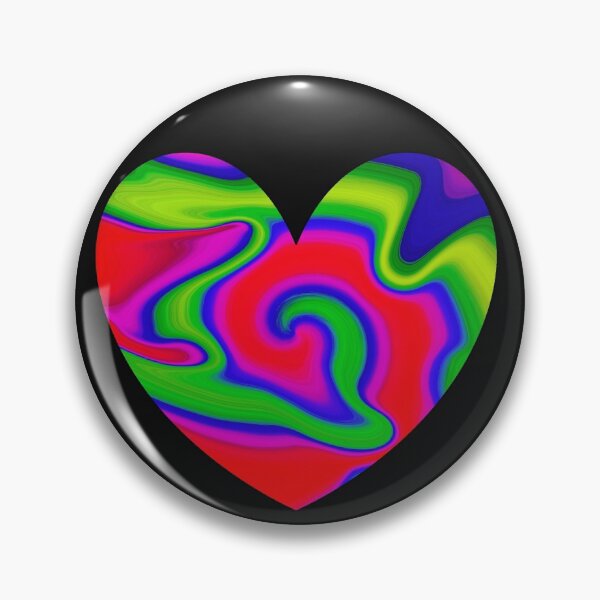 Item preview, Rainbow Swirl Heart designed and sold by rainestore.