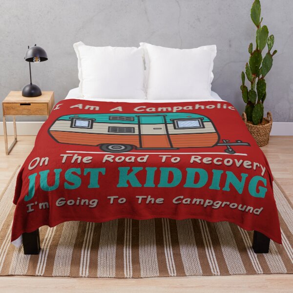 Item preview, Campaholic, In Recovery, I'm Going Camping designed and sold by smstees.