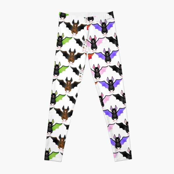 Cute Colorful Bats Leggings