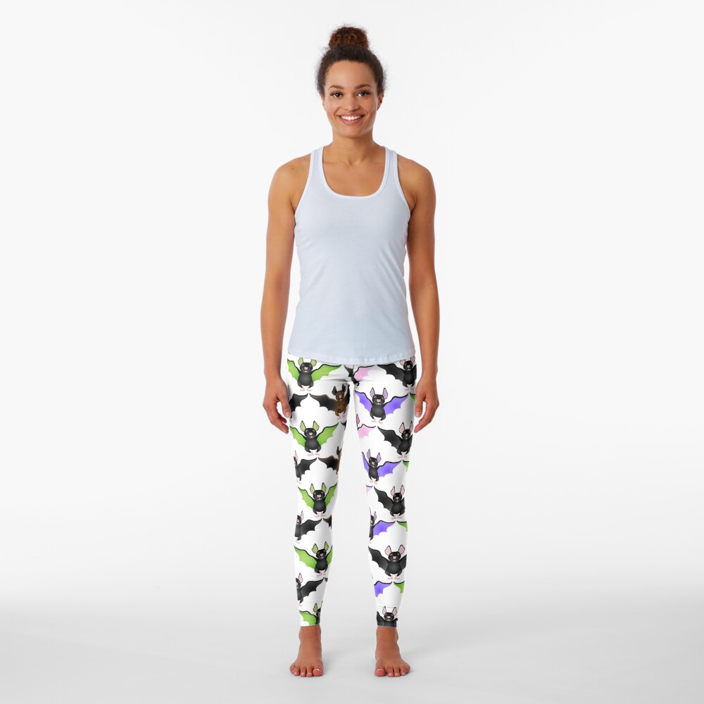 Cute Colorful Bats Leggings