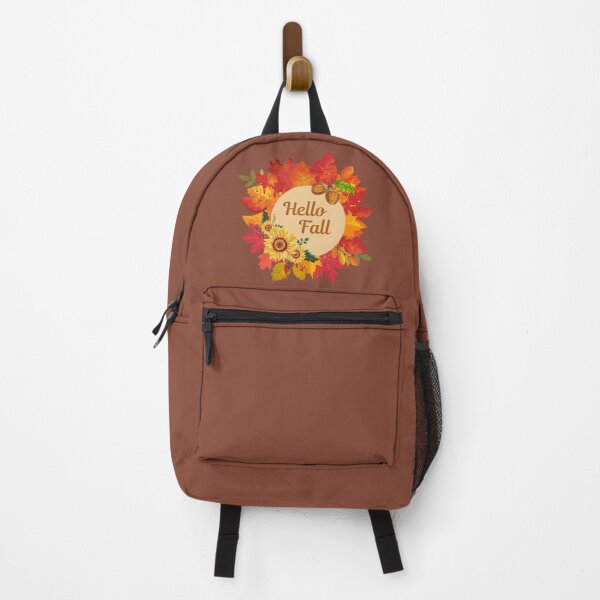 Item preview, Hello Fall Leaves Sunflower Design designed and sold by Looksup.