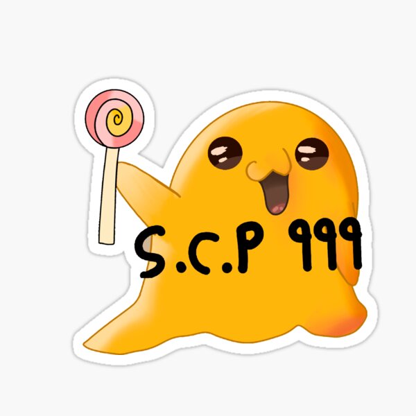 SCP-999 Tickle Monster Vinyl Sticker – Newscape Studios