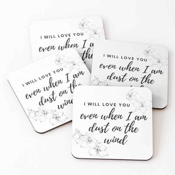 Item preview, I will love you even when I am dust on the wind designed and sold by readallthebooks.
